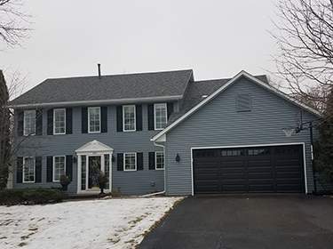 Eagan after roof windows siding gutters garage door