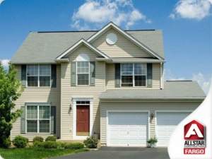 lucury home with siding