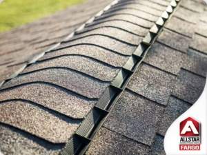 Asphalt Shingle Roof with Ridge Vent