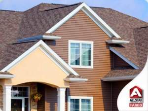 Home Exterior with Siding & Roofing