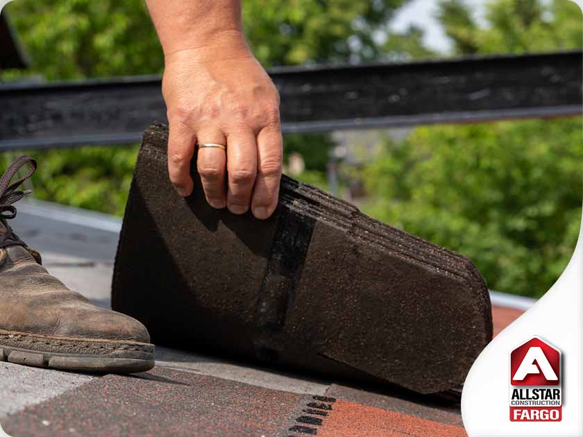 Roof Shingle Installation - Allstar Construction Fargo