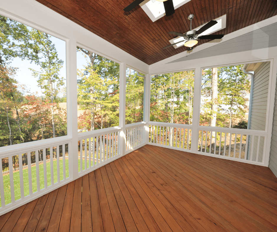 modern deck