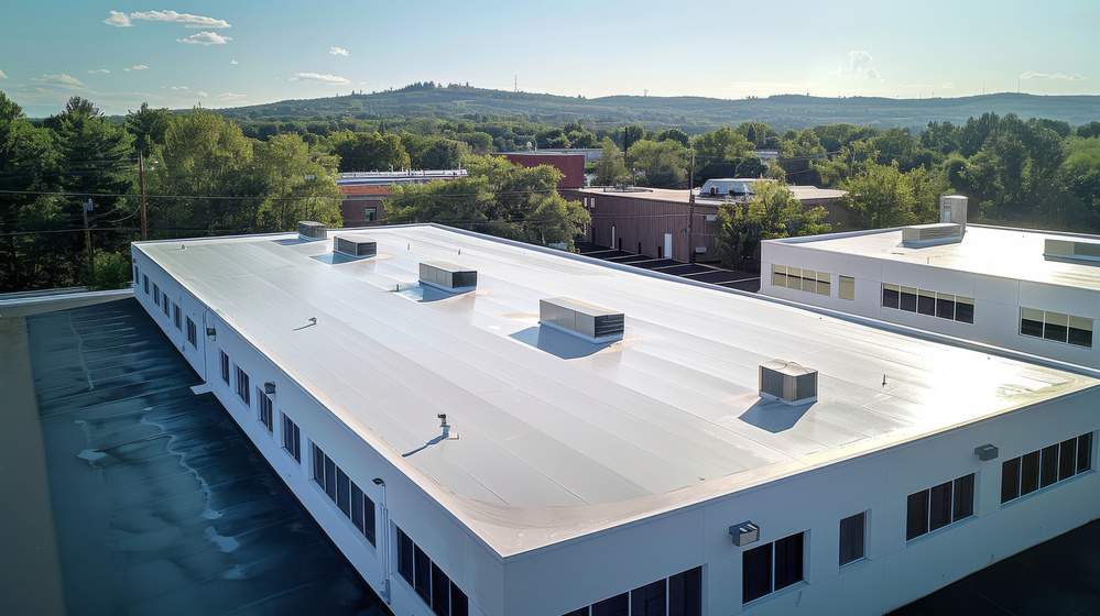 commercial roof installation