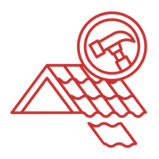 roof hammer icon