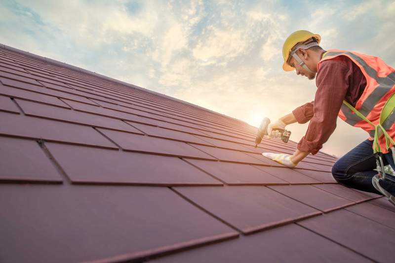 tiled roofing